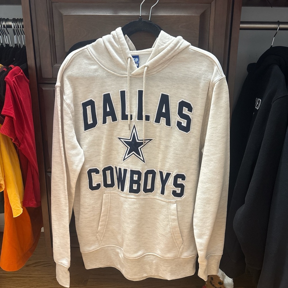 NFL Dallas Cowboys Cream Hoodie